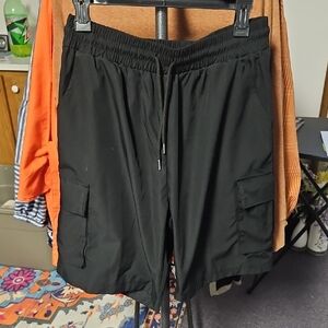 Classic Black Women's Cargo Shorts
